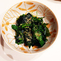 なつき☆ミ's cooksnap of when they made 水菜とわかめのからし和え.