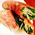 まあこニャン's cooksnap of when they made 水菜の生春巻き.