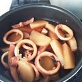 野菜っ仔's cooksnap of when they made 定番！イカと大根の煮物.