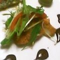 olive11's cooksnap of when they made チキンカツサラダ仕立て青じそドレッシング.