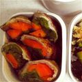 moc55's cooksnap of when they made 野菜の肉巻き♡.