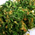 ににゃけ's cooksnap of when they made 春菊の梅肉和え.