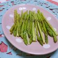赤い電話's cooksnap of when they made とってもシンプル✿アスパラの塩炒め.