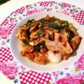 komutatata's cooksnap of when they made 中華風ニラあんかけ☆豆腐ステーキ.