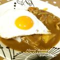 ともまき０３１３'s cooksnap of when they made 秋田のB級グルメ！？目玉カレー.
