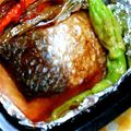 inyako's cooksnap of when they made お弁当にぴったり！鮭とアスパラのマヨ焼き.