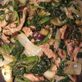 クックAO6UJQ☆'s cooksnap of when they made 豚肉とほうれん草のピリ辛炒め.