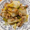 よょぅこ's cooksnap of when they made はやっうまっ☆白菜と豚ひき肉の簡単炒め.