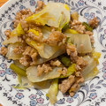 よょぅこ's cooksnap of when they made はやっうまっ☆白菜と豚ひき肉の簡単炒め.
