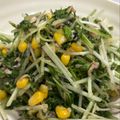 ミレーちゃん's cooksnap of when they made ＊水菜とツナのチョレギサラダ＊。.