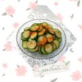 ＊naｰno＊'s cooksnap of when they made ちゃちゃっと胡瓜の即席漬け(*´﹀`*).