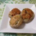 ハンとユヅキ's cooksnap of when they made シャキシャキ☆レンコンつくねバーグ.