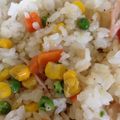 あかまるこ。's cooksnap of when they made レンジでピラフ.