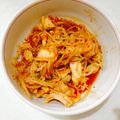 まさーみ's cooksnap of when they made 材料5つ！簡単豚キムチ.