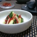 いつたま's cooksnap of when they made 夏。土用の丑の日。鰻には【胡瓜・芥子漬】.