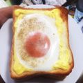 me_dango's cooksnap of when they made エッグトースト.