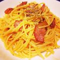 かまら's cooksnap of when they made 超簡単☆シンプルで美味しいカルボナーラ.