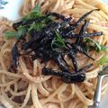 ERI110's cooksnap of when they made 包丁いらず！超簡単明太子クリームパスタ.