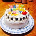 むーみん♩'s cooksnap of when they made フルーツデコレーションケーキ.