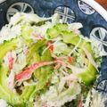 kaori5548's cooksnap of when they made カニカマゴーヤ.