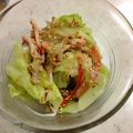 くまんぼう's cooksnap of when they made 簡単＊キャベツとかにかまの和え物.