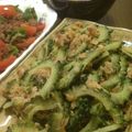 kotaro子's cooksnap of when they made ゴーヤとツナの甘味噌炒め。.