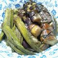 料理は嫌いじゃない♪'s cooksnap of when they made 超簡単ヘルシー！ナスとオクラの煮浸し.
