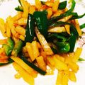 chica911's cooksnap of when they made 簡単☆じゃがいもとピーマンのバター炒め.