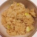 えだ1213's cooksnap of when they made ★枝豆炊き込みご飯★.