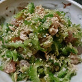 はなかえママ's cooksnap of when they made ゴーヤとツナの和え物.