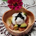 ☆むさし☆'s cooksnap of when they made 簡単☆まぐろとアボカドの山かけ.
