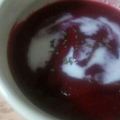 あゆはずmama's cooksnap of when they made ビーツとじゃがいものビシソワーズ.