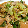 まみむむむむ's cooksnap of when they made 春キャベツとピーマンのゴマみそさっと炒め.