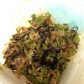 ちるさ's cooksnap of when they made レンジで簡単ピーマンの塩昆布・おかか和え.