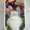 ○マシュマロ○'s cooksnap of when they made 簡単★トトロおにぎり（キャラ弁）.