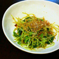 tomomani's cooksnap of when they made 五分で！豆苗のおひたし.