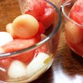 sakra5's cooksnap of when they made 砂糖不使用☆すいか白玉.
