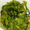 ぴぃーちゃそ's cooksnap of when they made レンジで簡単ピーマンの塩昆布・おかか和え.