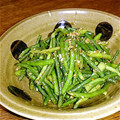 きんさんぎんさん's cooksnap of when they made 母直伝♡十六ささげの胡麻和え.