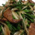 さかしょ's cooksnap of when they made 父直伝(それにしては簡単)ニラレバ炒め.