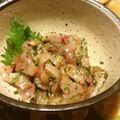 ＊uku＊'s cooksnap of when they made 週末漁師の　鯵のたたき.
