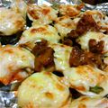 55ーリー's cooksnap of when they made ナスのキムマヨチーズ焼き♪.