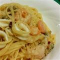 serafyimu's cooksnap of when they made 海鮮パスタ.
