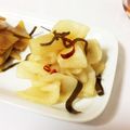 怜-ryo-'s cooksnap of when they made 胡麻風味の…「シマウリの中華風漬物」.