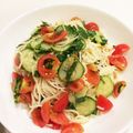 みほ〜みほ's cooksnap of when they made イタリアン⁉冷製パスタ風そうめん.