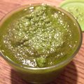 kaiyui's cooksnap of when they made クルミで本格バジルペースト、ジェノベーゼ.