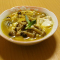 もんしゅしゅ's cooksnap of when they made 簡単♪舞茸と豆腐の卵とじﾍﾙｼｰ丼.