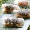 Satoco❋'s cooksnap of when they made ✿ワインに❀お弁当に✿プラム生ハム巻き.