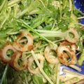 フルネンコ's cooksnap of when they made 家族大好き♪水菜のゴマサラダ♪.