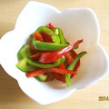 ななこ２２'s cooksnap of when they made 簡単　ピーマンと赤パプリカのきんぴら.